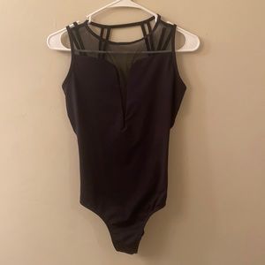 Black leotard